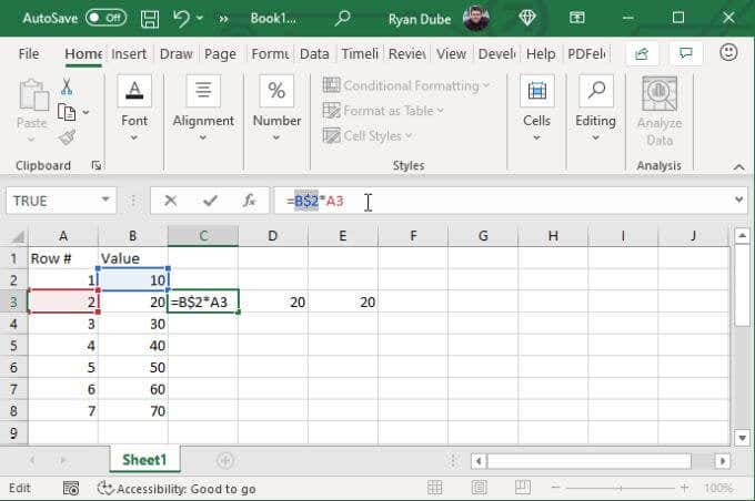 ¿Cómo usar referencias absolutas en Excel? - 27 - diciembre 22, 2022