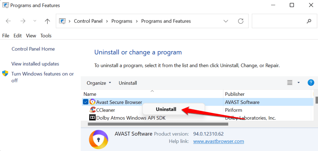 ¿Cómo deshabilitar o apagar el navegador Avast Secure? - 29 - diciembre 4, 2022