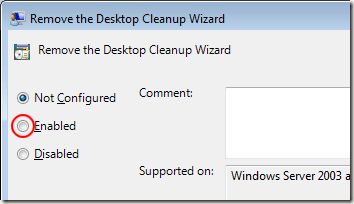 Retire el asistente de limpieza de escritorio de Windows 7 - 11 - diciembre 28, 2022