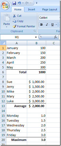 Grupo filas y columnas en una hoja de trabajo de Excel - 7 - diciembre 22, 2022
