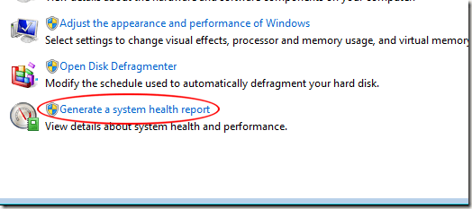 Genere un informe de salud del sistema en Windows 7 - 9 - diciembre 13, 2022
