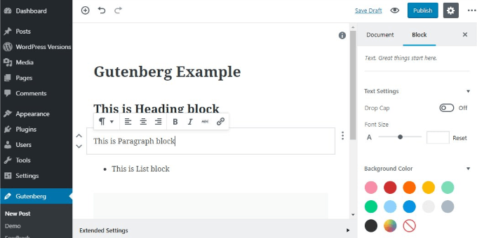 Cómo hacer la transición del editor clásico de WordPress a Gutenberg - 11 - diciembre 12, 2022