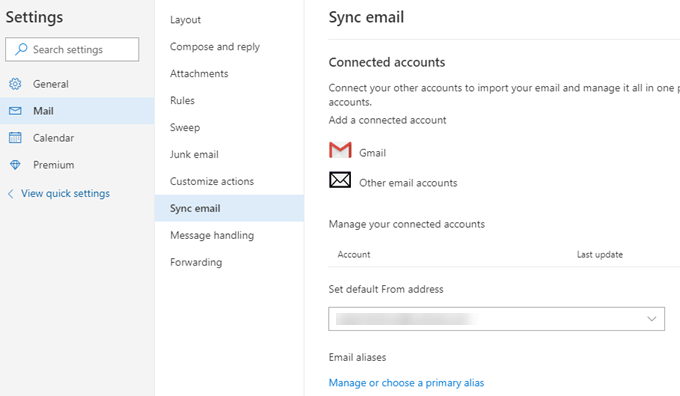 Servicios de correo electrónico de Microsoft Outlook - 25 - diciembre 6, 2022