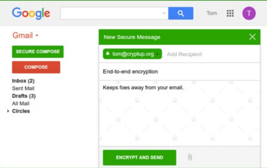 4 complementos Chrome para cifrar sus mensajes de Gmail - 7 - diciembre 12, 2022