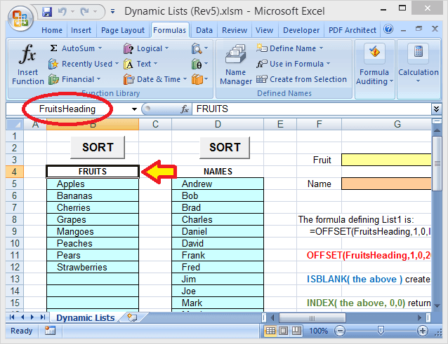 Use nombres de rango dinámico en Excel para menores flexibles - 13 - diciembre 23, 2022