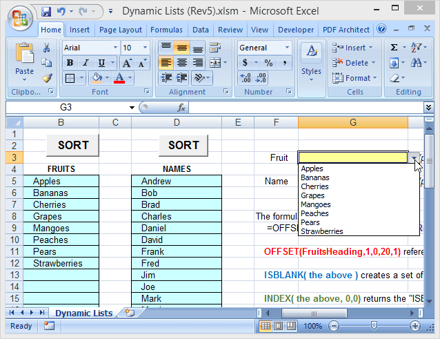 Use nombres de rango dinámico en Excel para menores flexibles - 15 - diciembre 23, 2022