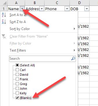 ¿Cómo eliminar las líneas en blanco en Excel? - 27 - diciembre 22, 2022