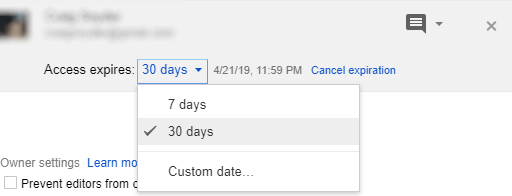 Establezca una fecha de vencimiento en archivos compartidos de Google Drive - 15 - diciembre 15, 2022