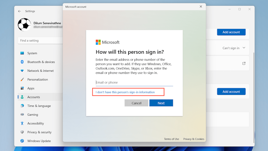 ¿Cómo eliminar una cuenta de Microsoft de Windows 11? - 27 - diciembre 5, 2022
