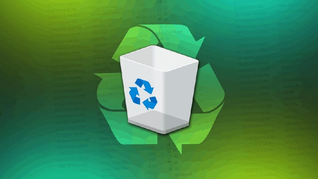 ¿Archivo eliminado no en reciclaje de reciclaje? - 3 - diciembre 5, 2022