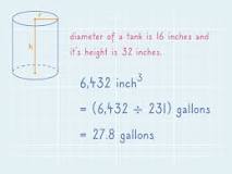 ¿Cuántos galones son 1 tubo?