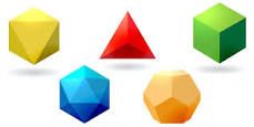 ¿Qué características poseen los no poliedros?