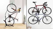 ¿Cómo almacenar la bicicleta en poquito espacio?