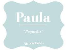 ¿Cuál es el día del santurrón de Paula?