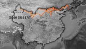 mapa gran muralla china