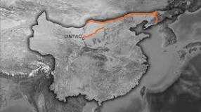 la enorme muralla china mapa