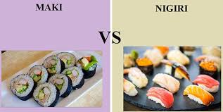 ¿Cuál es la diferencia entre sushi y maki?