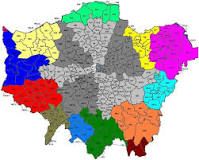 ¿Cuántos distritos hay en Londres?