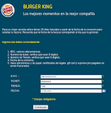 solicitar factura burger king