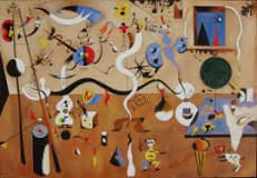 ¿Qué exterioriza la tecnica de J Miró?