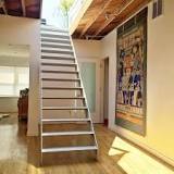 ¿Cuál es la escalera que ocupa menos espacio?