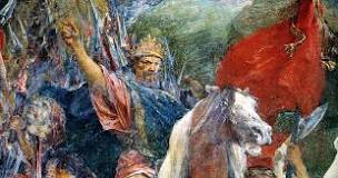 ¿Quién fue el máximo líder de los hunos que obligo a los salvajes a invadir Roma occidental?