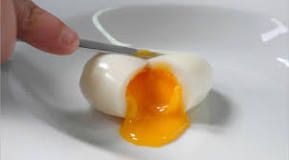 sabor del huevo cocido