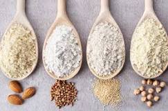 ¿Cuántas calorías tiene 100 gramos de farina de almendras?
