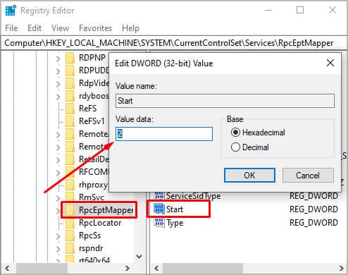 El servidor RPC no está disponible en Windows - 35 - diciembre 5, 2022