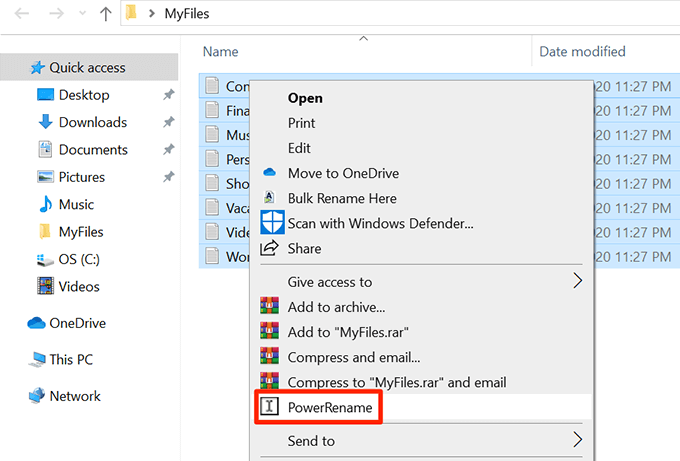 Cómo cambiar el nombre de los archivos en Windows 10 - 31 - diciembre 10, 2022