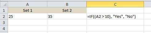 ¿Cómo escribir una fórmula/declaración IF en Excel? - 7 - diciembre 22, 2022