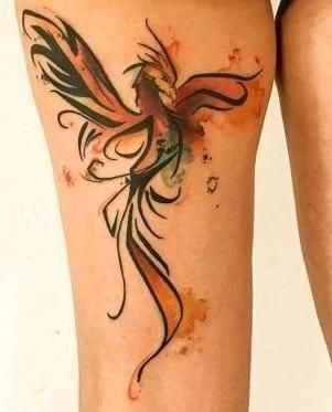 Inspírate con 55 lindas imágenes de tatuajes fénix femeninos - 71 - enero 25, 2023