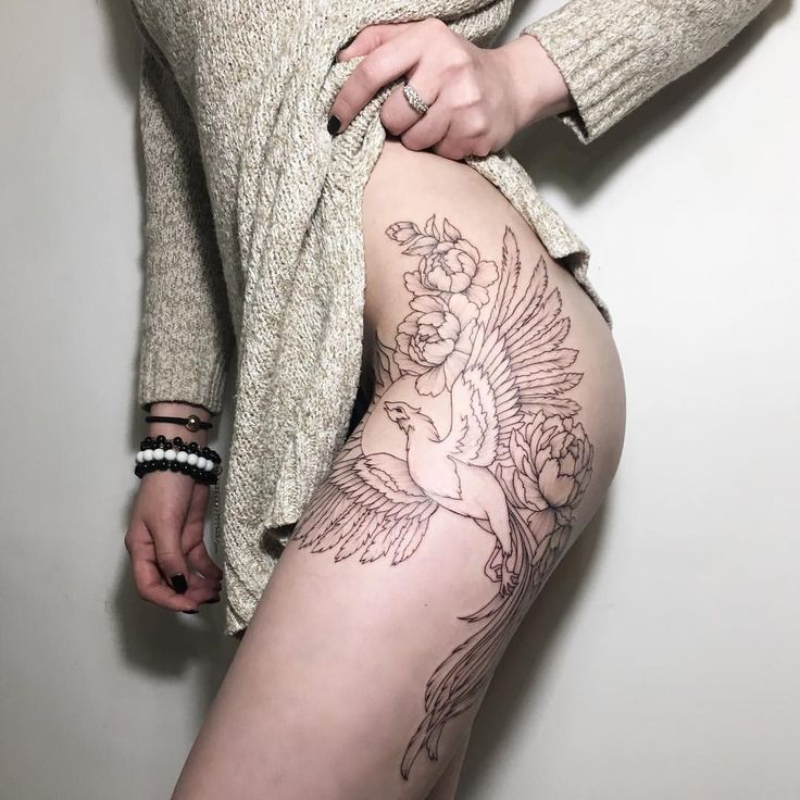 Inspírate con 55 lindas imágenes de tatuajes fénix femeninos - 109 - enero 25, 2023