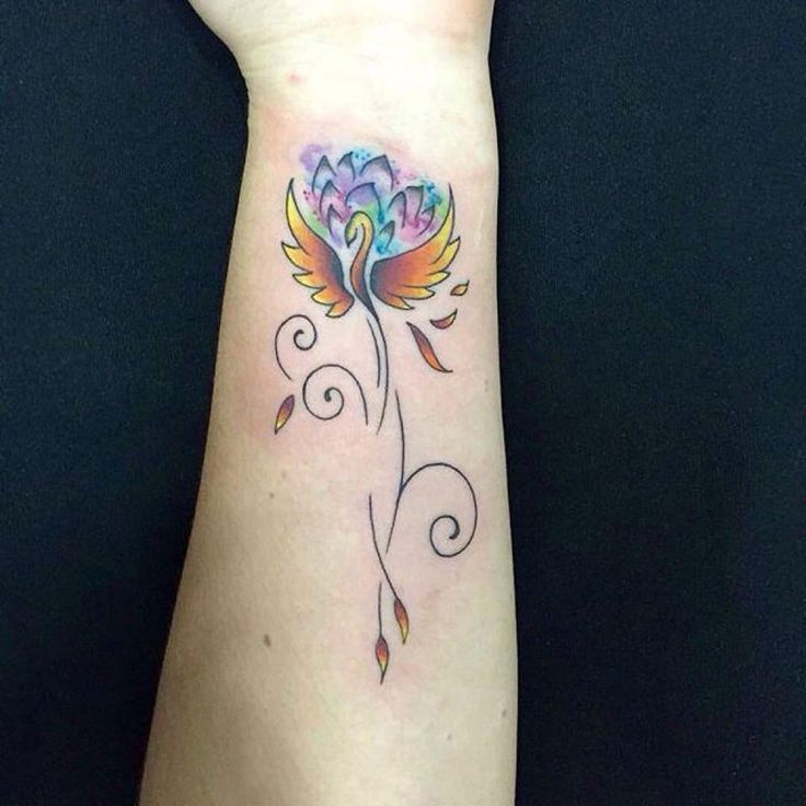 Inspírate con 55 lindas imágenes de tatuajes fénix femeninos - 15 - enero 25, 2023