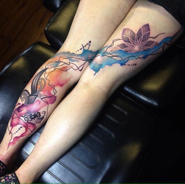 Tatuaje femenino en la pierna: ¡consulta ideas increíbles! - 55 - enero 24, 2023