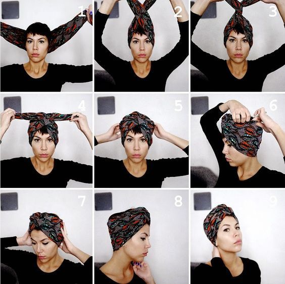 ¿Cómo usar un pañuelo en la cabeza?: ¡mira 10 tutoriales fáciles de hacer! - 21 - enero 30, 2023