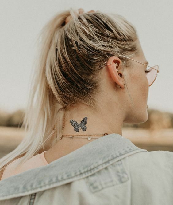 Echa un vistazo a 65 imágenes de tatuajes en el cuello femenino - 117 - enero 24, 2023