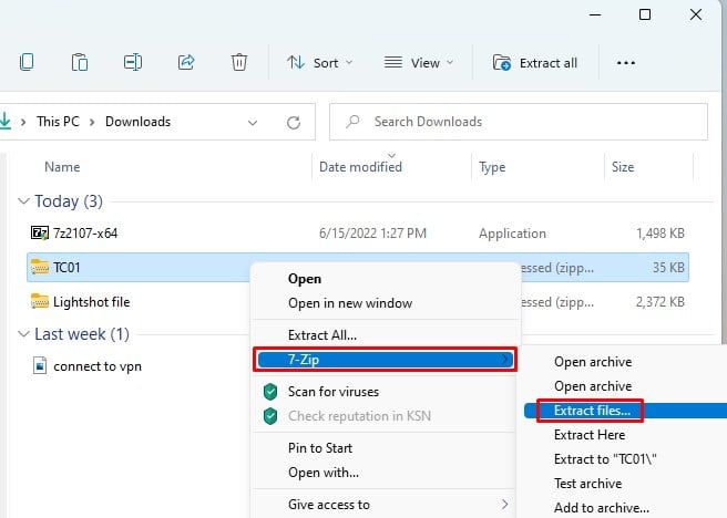 ¿Cómo descomprimir los archivos en Windows 11? - 21 - enero 8, 2023
