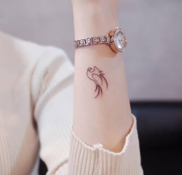 Inspírate con 55 lindas imágenes de tatuajes fénix femeninos - 87 - enero 25, 2023