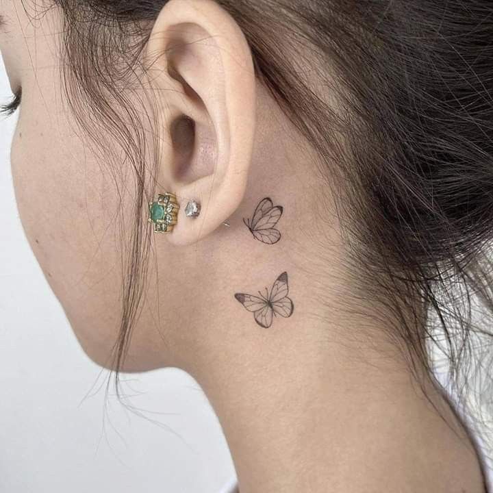 Echa un vistazo a 65 imágenes de tatuajes en el cuello femenino - 111 - enero 24, 2023