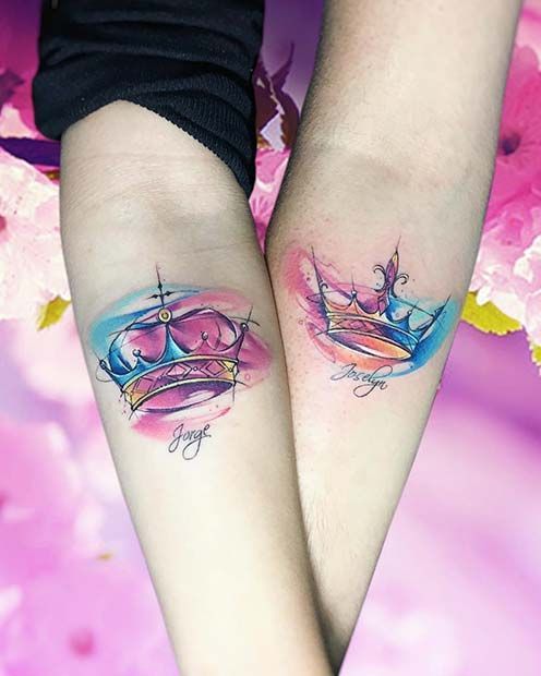Tatuaje para pareja: ¡ve maneras creativas de eternizar tu amor! - 41 - enero 24, 2023