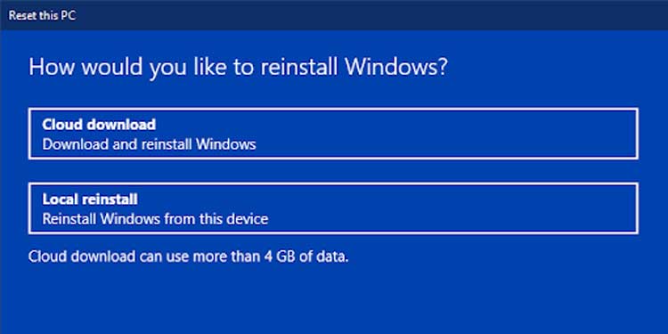 ¿Cómo reiniciar en fábrica en Windows 11? - 9 - enero 7, 2023