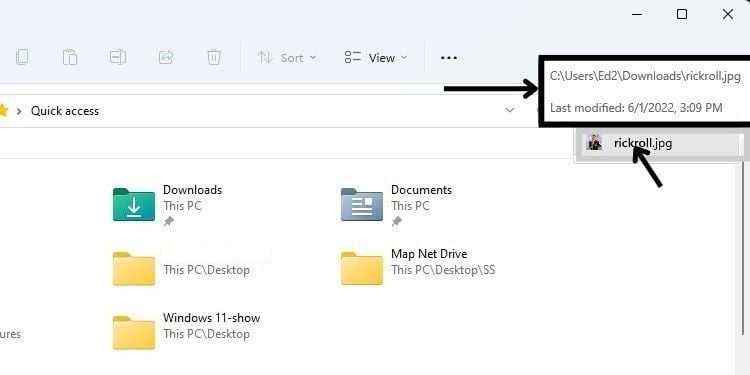 ¿Cómo abrir la ubicación del archivo en Windows 11? - 13 - enero 7, 2023