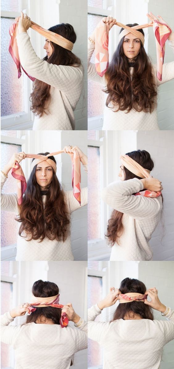 ¿Cómo usar un pañuelo en la cabeza?: ¡mira 10 tutoriales fáciles de hacer! - 35 - enero 30, 2023