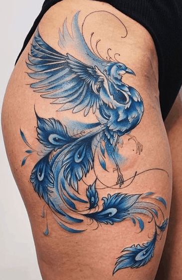 Inspírate con 55 lindas imágenes de tatuajes fénix femeninos - 61 - enero 25, 2023