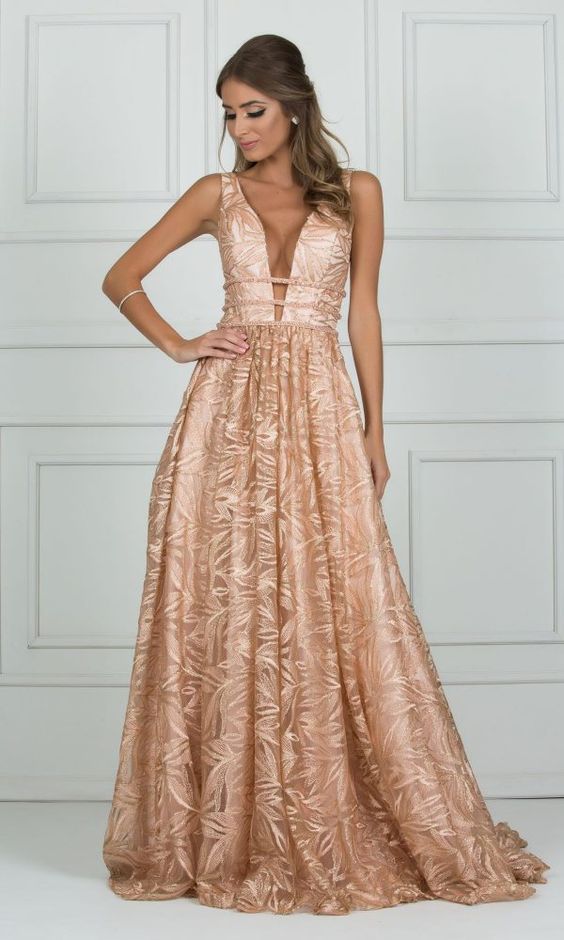 Inspírate con preciosos vestidos de dama de honor rosado - 19 - enero 29, 2023