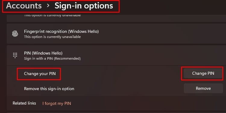 ¿Cómo cambiar / eliminar el pin en Windows 11? - 9 - enero 4, 2023