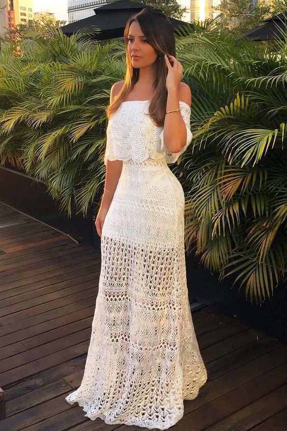 Vestido blanco: mira modelos lindos y poderosos - 23 - enero 29, 2023