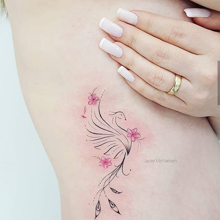 Inspírate con 55 lindas imágenes de tatuajes fénix femeninos - 33 - enero 25, 2023
