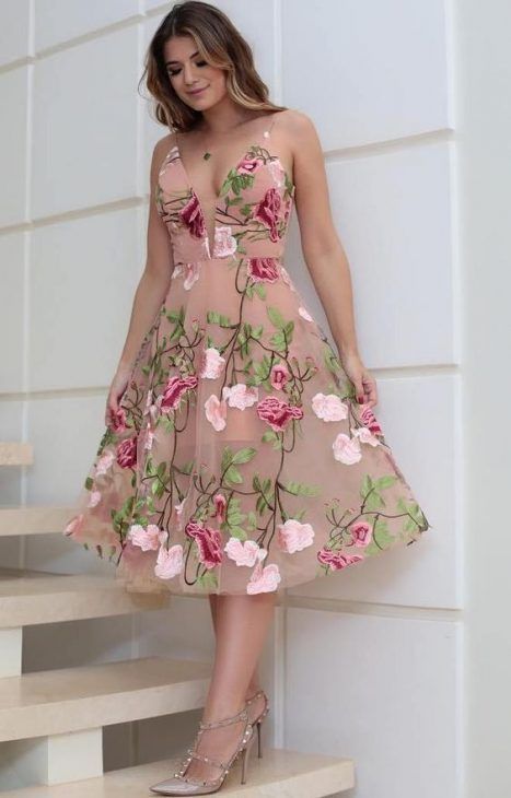 Inspírate con preciosos vestidos de dama de honor rosado - 85 - enero 29, 2023